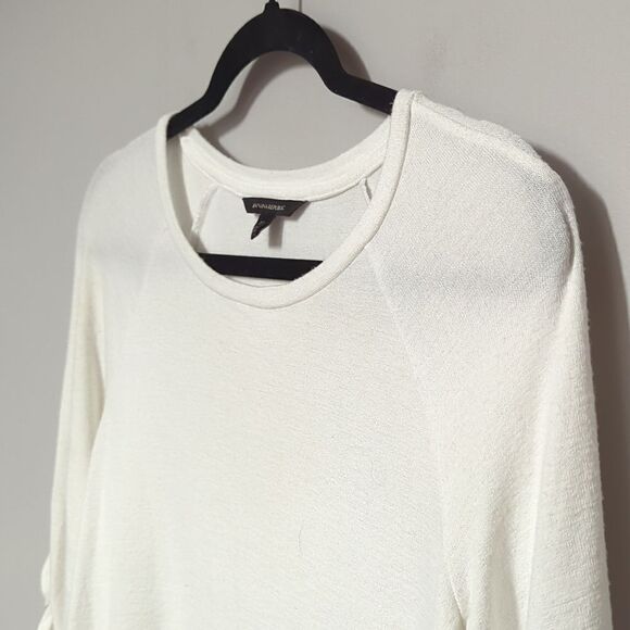 Banana Republic White Long Sleeve Blouse - Picture 2 of 6